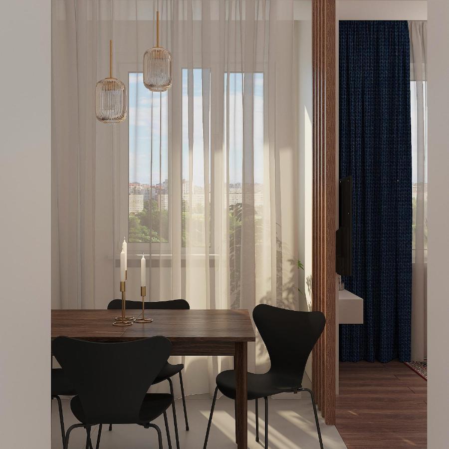 Blueloft 52 I Tashkent Apartment With Balcony Экстерьер фото